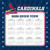 image MLB St Louis Cardinals 2026 Desk Calendar Fourth Alternate Image