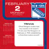image NHL New York Rangers 2026 Desk Calendar Third Alternate Image