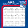 image NHL New York Rangers 2026 Desk Calendar Fourth Alternate Image