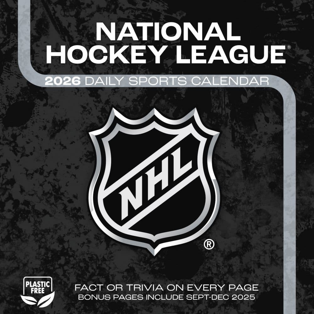 NHL All Team 2026 Desk Calendar First Alternate Image