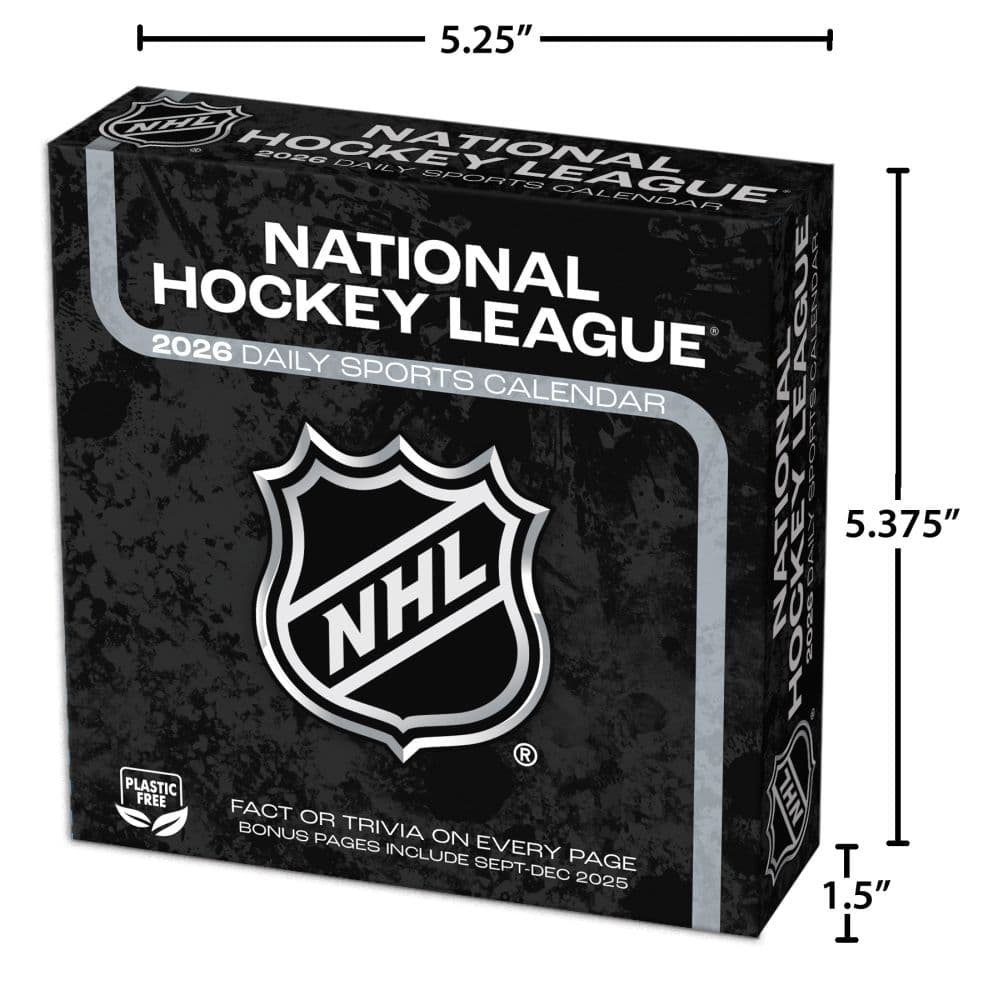 NHL All Team 2026 Desk Calendar Sixth Alternate Image