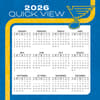 image NHL St Louis Blues 2026 Desk Calendar Fourth Alternate Image