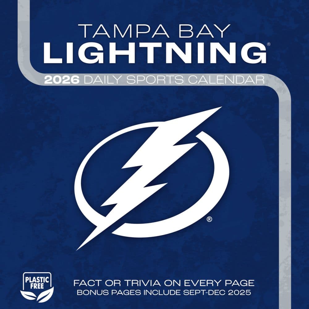 NHL Tampa Bay Lightning 2026 Desk Calendar First Alternate Image