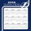 image NHL Tampa Bay Lightning 2026 Desk Calendar Fourth Alternate Image
