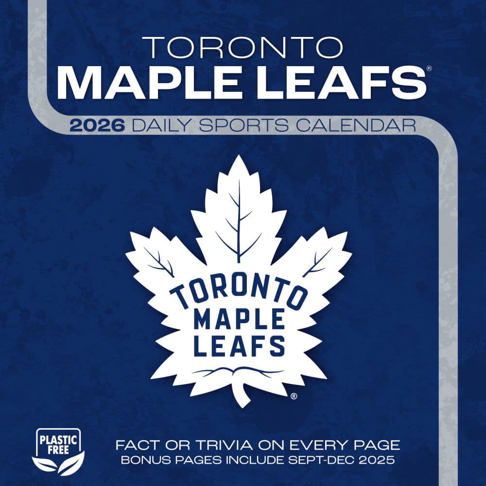 NHL Toronto Maple Leafs 2026 Desk Calendar First Alternate Image