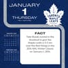image NHL Toronto Maple Leafs 2026 Desk Calendar Second Alternate Image