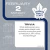 image NHL Toronto Maple Leafs 2026 Desk Calendar Third Alternate Image