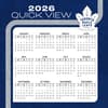 image NHL Toronto Maple Leafs 2026 Desk Calendar Fourth Alternate Image