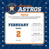 image MLB Houston Astros 2026 Desk Calendar Third Alternate Image