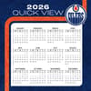 image NHL Edmonton Oilers 2026 Desk Calendar Fourth Alternate Image