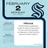 image NHL Seattle Kraken 2026 Desk Calendar Third Alternate Image