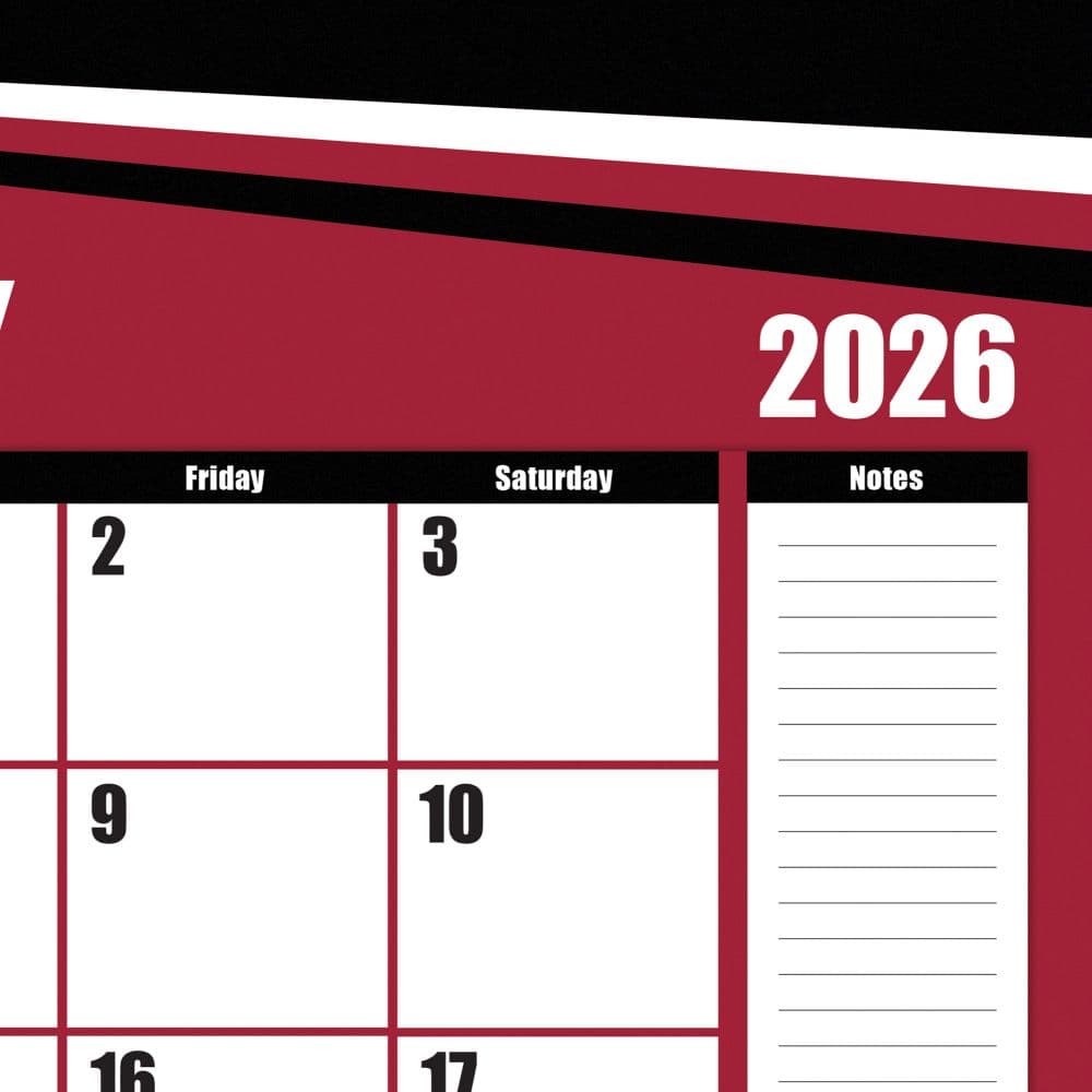 NCAA Alabama Crimson Tide 2026 Desk Calendar Second Alternate Image
