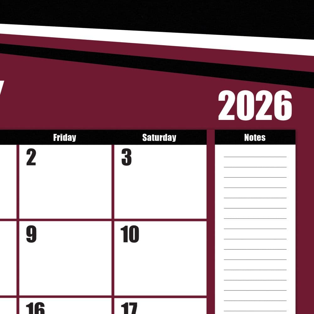 NCAA Florida State Seminoles 2026 Desk Calendar Second Alternate Image