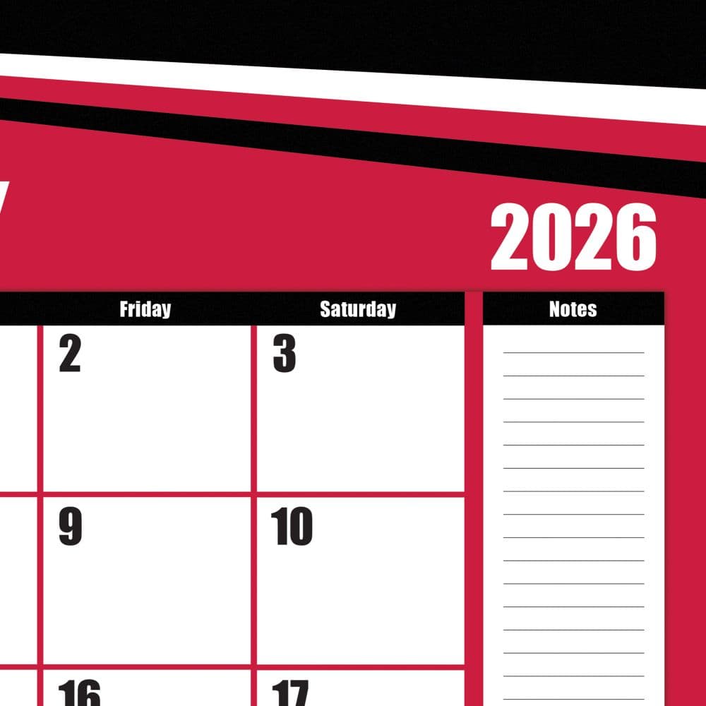NCAA Georgia Bulldogs 2026 Desk Calendar Second Alternate Image