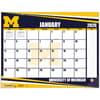 image NCAA Michigan Wolverines 2026 Desk Calendar First Alternate Image