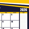 image NCAA Michigan Wolverines 2026 Desk Calendar Second Alternate Image