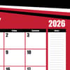 image NCAA Wisconsin Badgers 2026 Desk Calendar Second Alternate Image