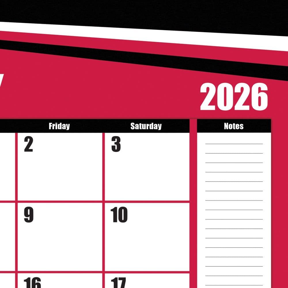 NCAA Ohio State Buckeyes 2026 Desk Calendar Second Alternate Image