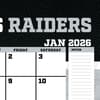 image NFL Las Vegas Raiders 2026 Desk Calendar Second Alternate Image