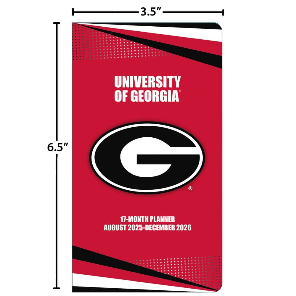 COL Georgia Bulldogs Pkt Planner Fifth Alternate Image