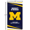 image COL Michigan Wolverines Pkt Planner Fifth Alternate Image