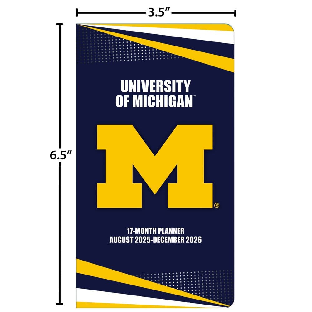 COL Michigan Wolverines Pkt Planner Fifth Alternate Image