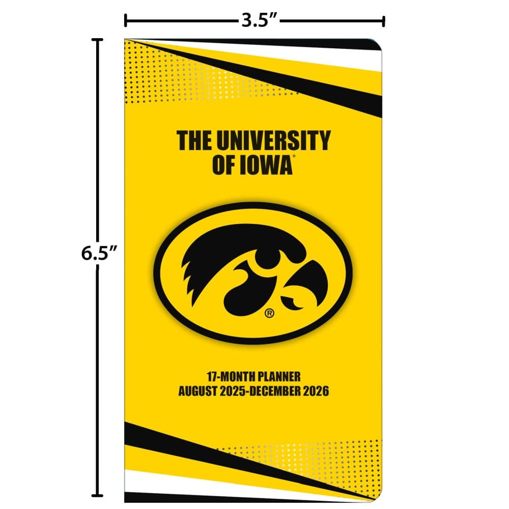 COL Iowa Hawkeyes Pkt Planner Fifth Alternate Image
