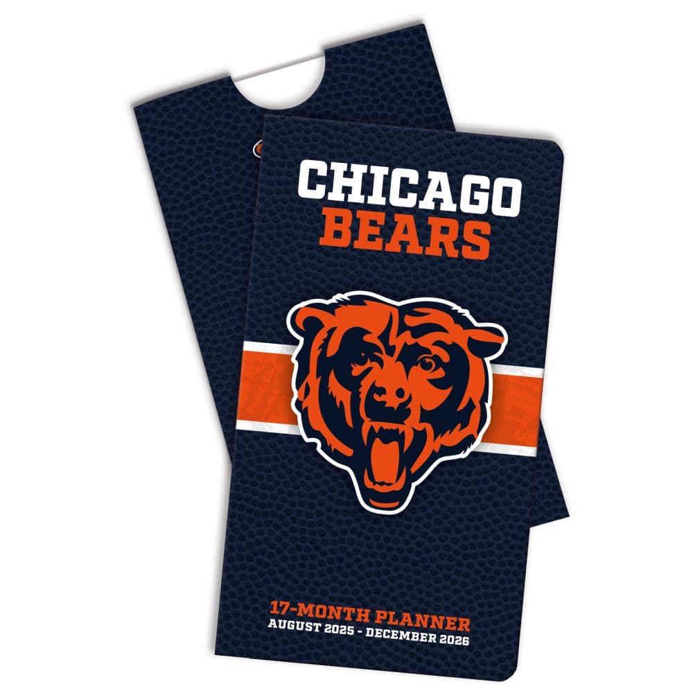 NFL Chicago Bears 17 Month 2026 Pocket Planner Fourth Alternate Image