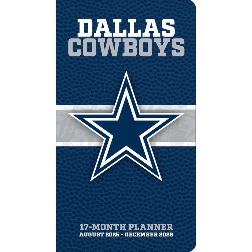 NFL Dallas Cowboys 17 Month 2026 Pocket Planner Main Product Image