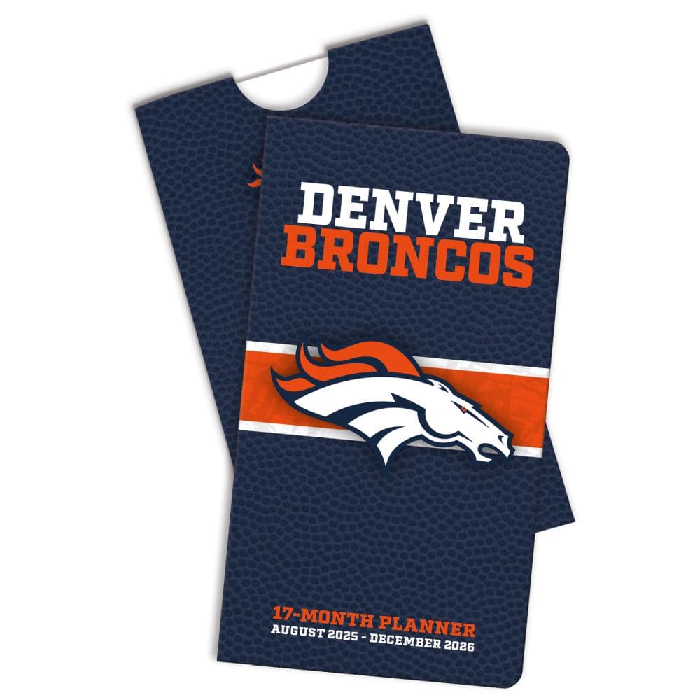 NFL Denver Broncos 17 Month 2026 Pocket Planner Fourth Alternate Image