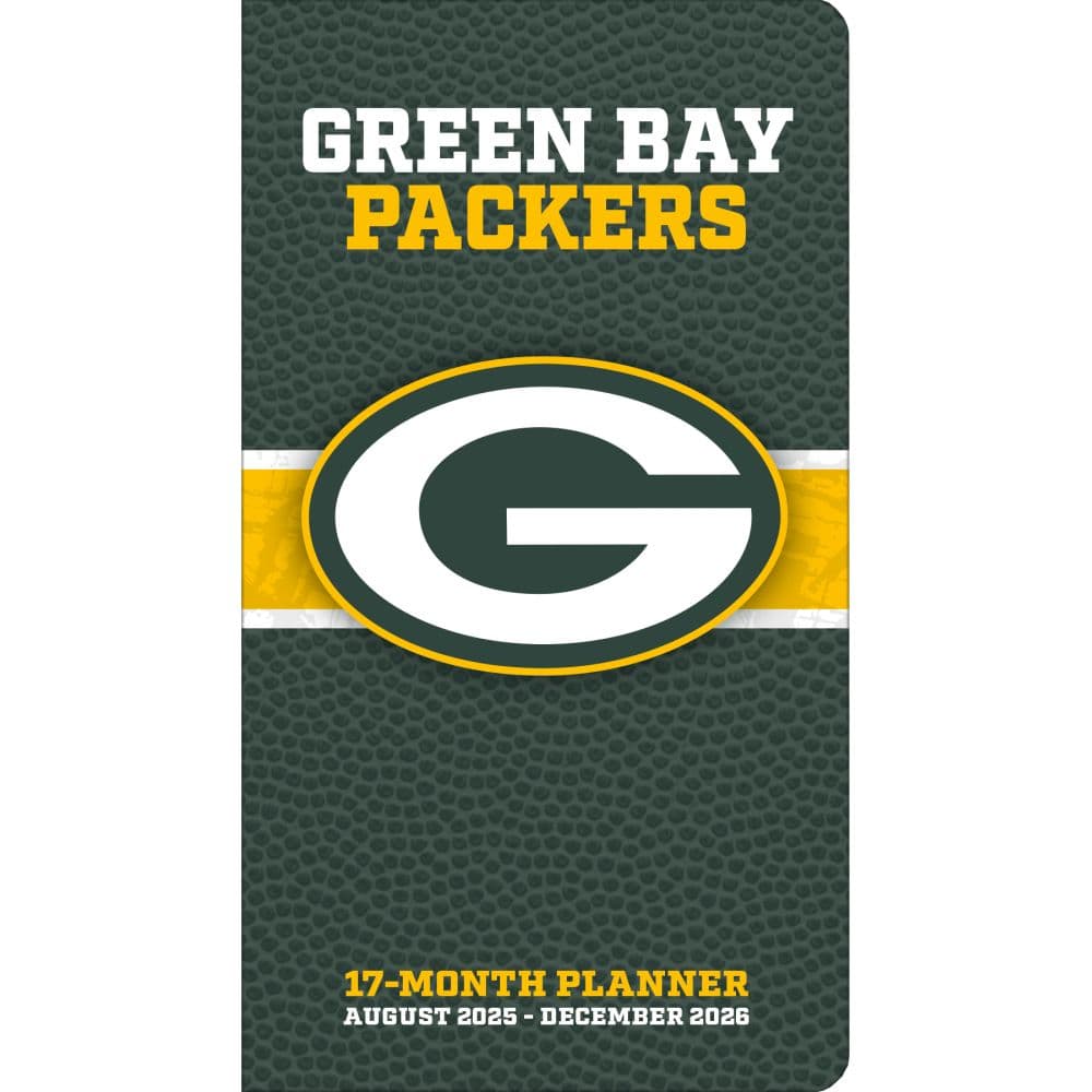 NFL Green Bay Packers 17 Month 2026 Pocket Planner Main Product Image