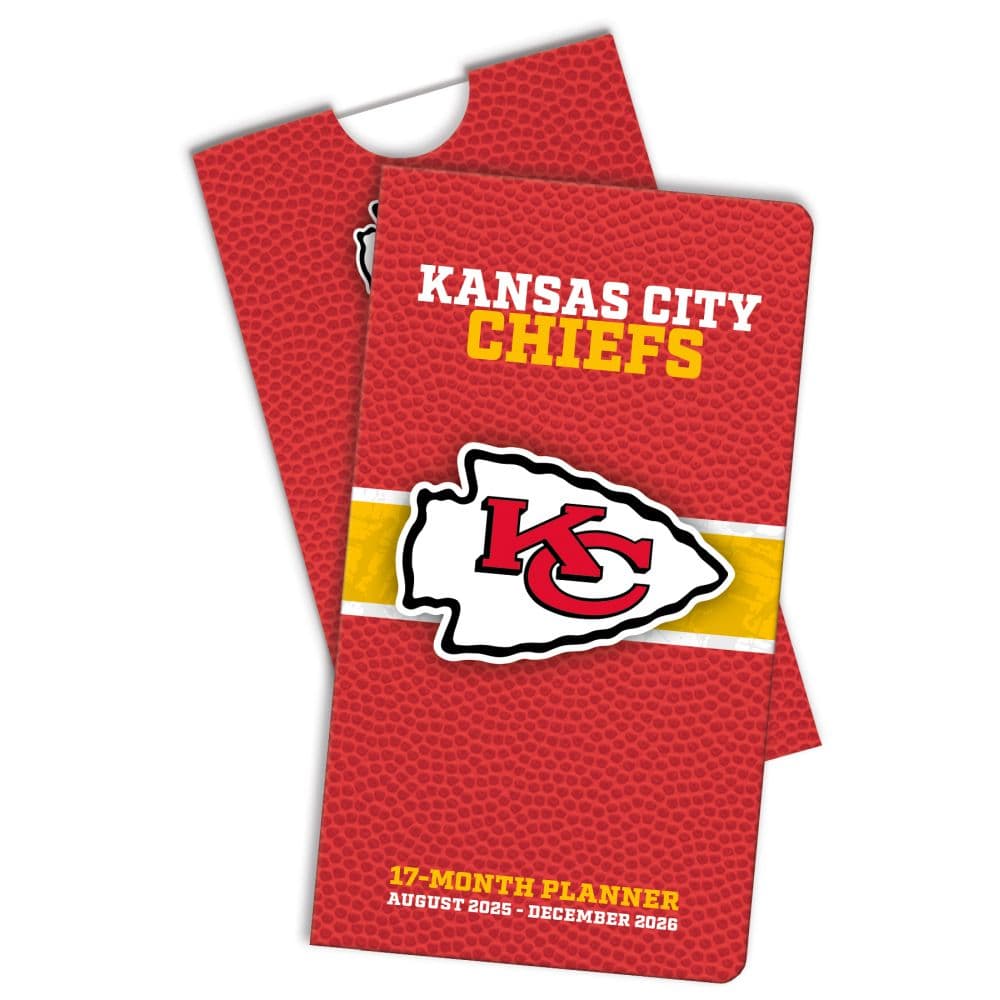 NFL Kansas City Chiefs 17 Month 2026 Pocket Planner Fourth Alternate Image