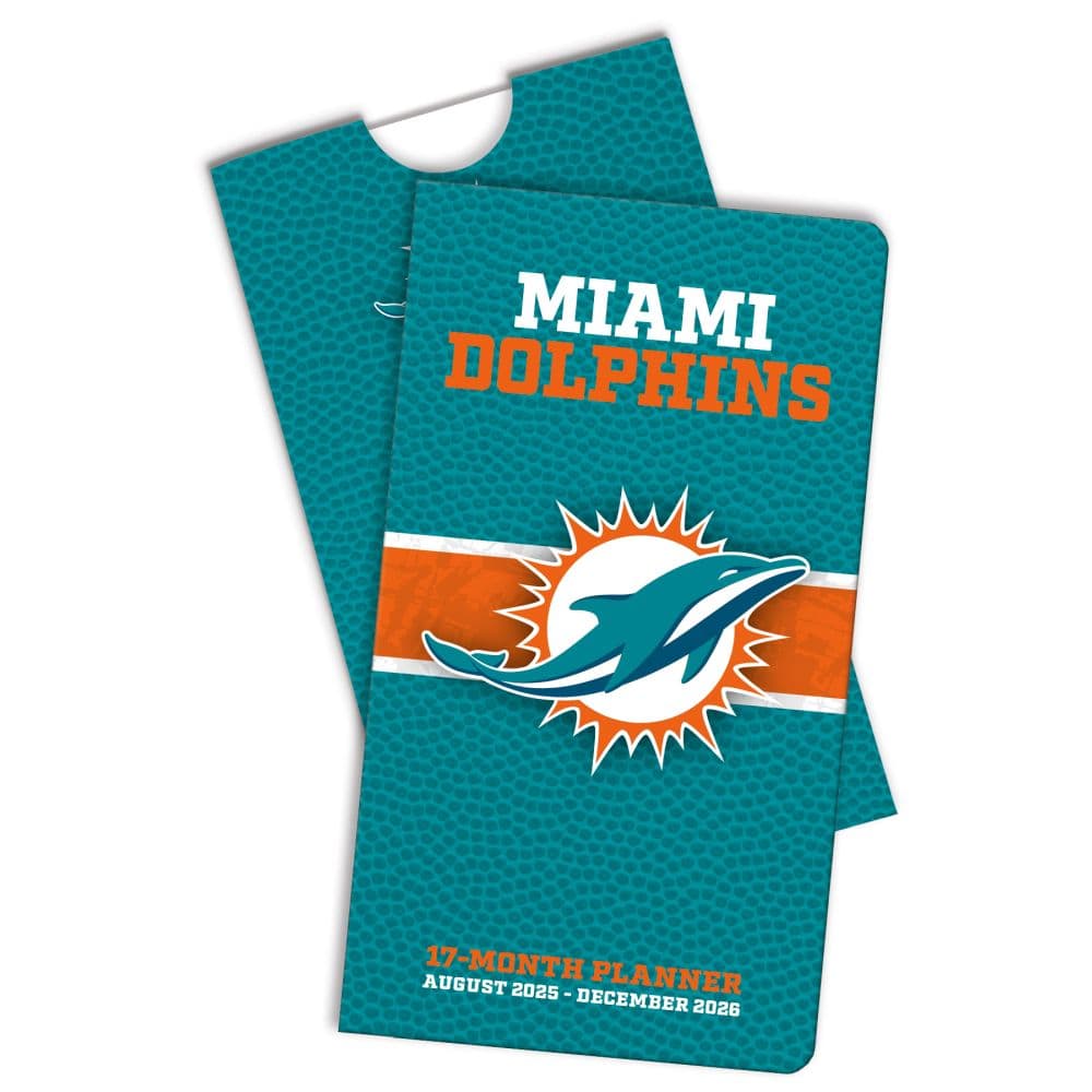 NFL Miami Dolphins 17 Month 2026 Pocket Planner Fourth Alternate Image