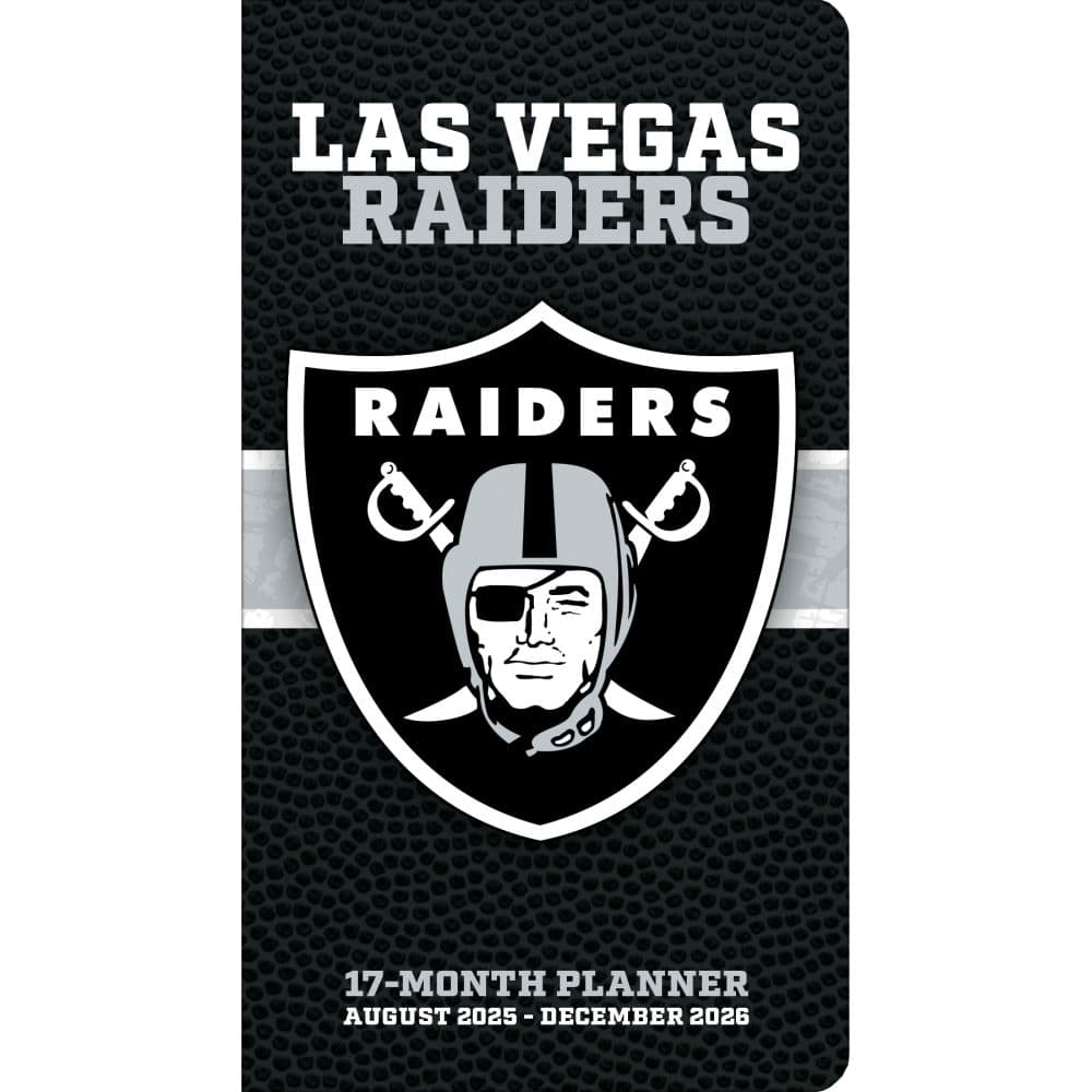 NFL Las Vegas Raiders 17 Month 2026 Pocket Planner Main Product Image