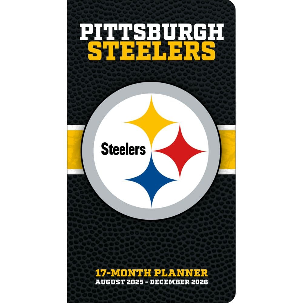 NFL Pittsburgh Steelers 17 Month 2026 Pocket Planner Main Product Image