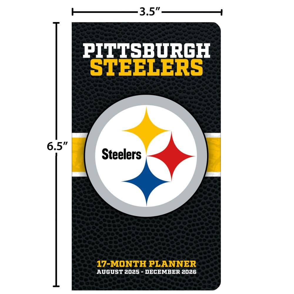NFL Pittsburgh Steelers 17 Month 2026 Pocket Planner Fifth Alternate Image