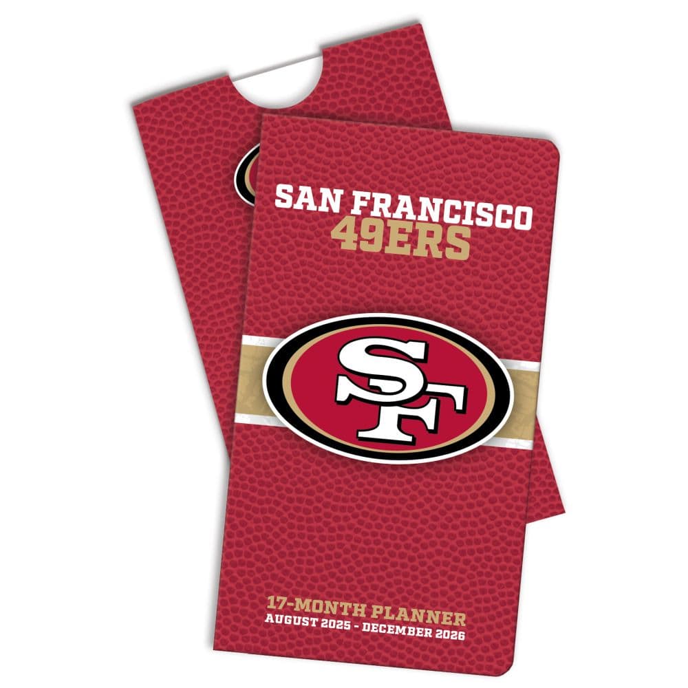 NFL San Francisco 49ers 17 Month 2026 Pocket Planner Fourth Alternate Image