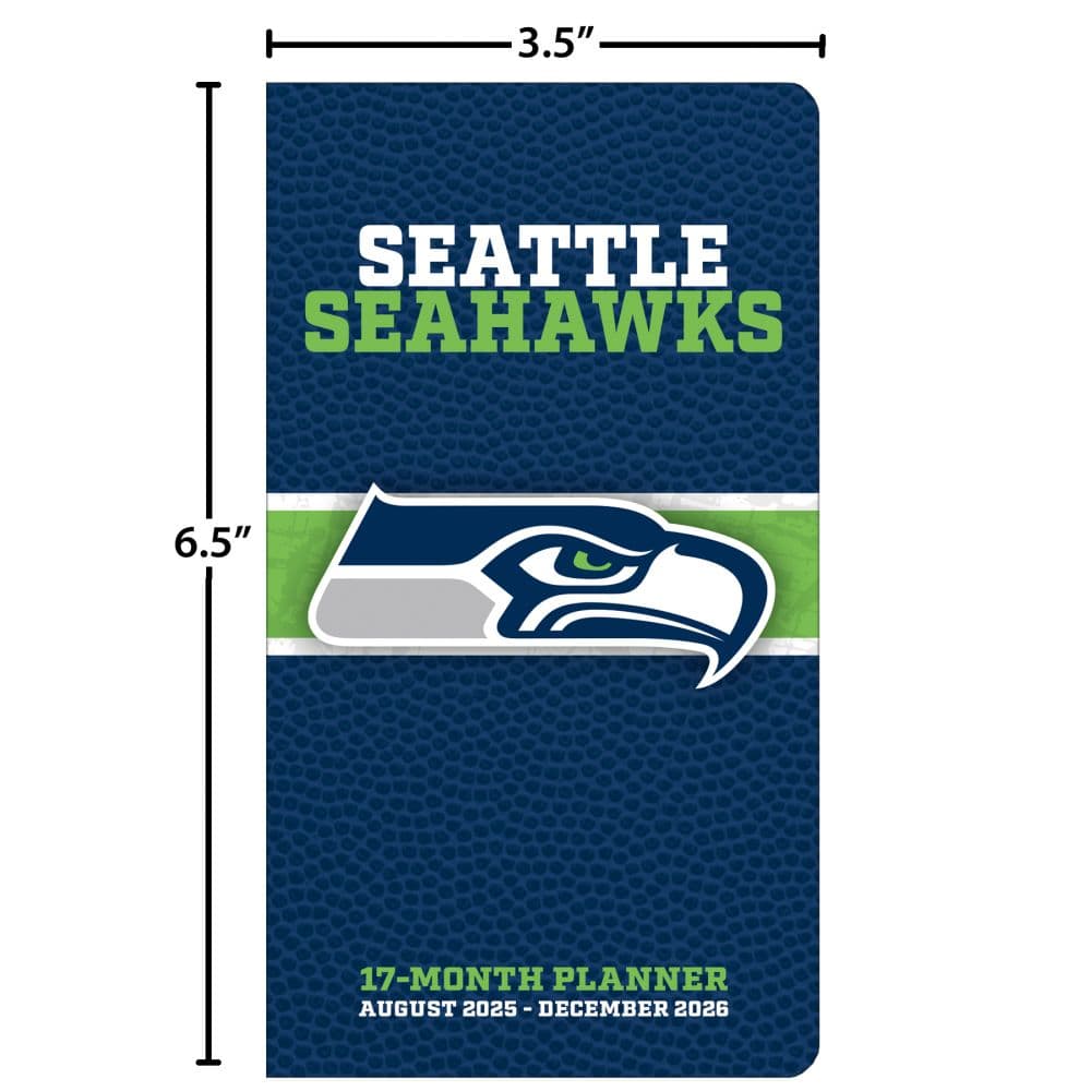 NFL Seattle Seahawks 17 Month 2026 Pocket Planner Fifth Alternate Image