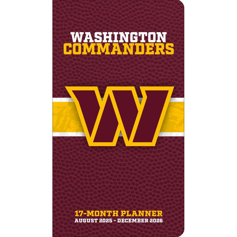 NFL Washington Commanders 2026 Pocket Planner Main Product Image
