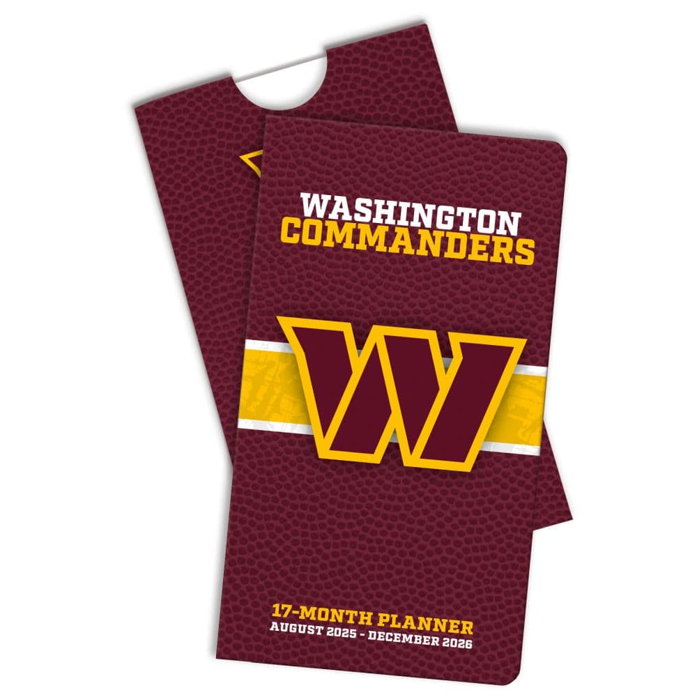 NFL Washington Commanders 2026 Pocket Planner Fourth Alternate Image