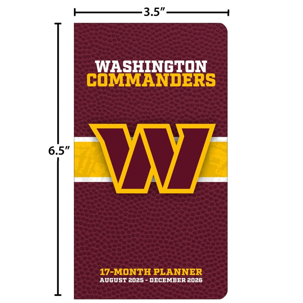 NFL Washington Commanders 2026 Pocket Planner Fifth Alternate Image