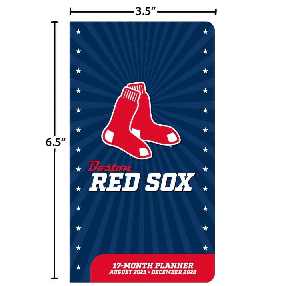MLB Boston Red Sox 17 Month 2026 Pocket Planner Fifth Alternate Image