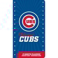 image MLB Chicago Cubs 17 Month 2026 Pocket Planner Main Product Image