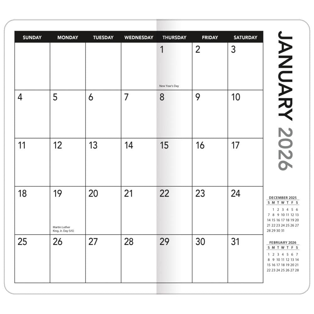 COL UNC Tar Heels Pkt Planner First Alternate Image