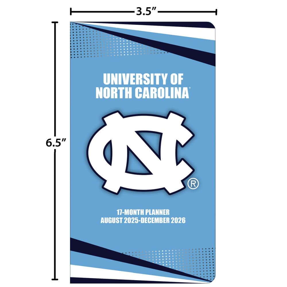COL UNC Tar Heels Pkt Planner Fifth Alternate Image