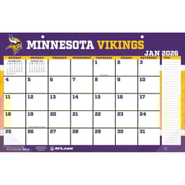 Minnesota Vikings 2026 Desk Pad