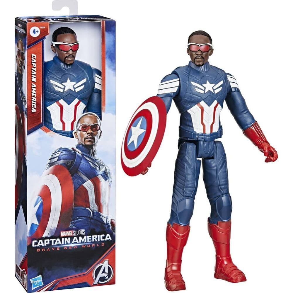 Captain America Brave New World Hero Series Action Figure Third Alternate Image