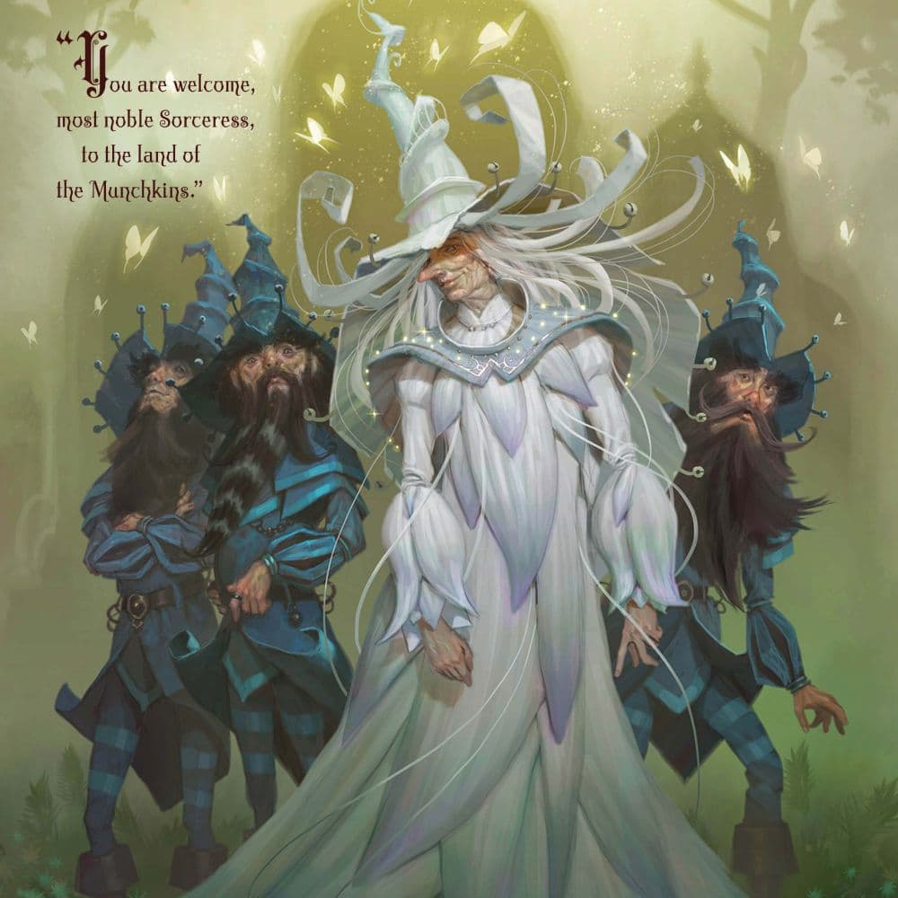 Wizard of Oz 2026 Wall Calendar, 12'' X 12'', 12-Month Calendar with Stapled Binding