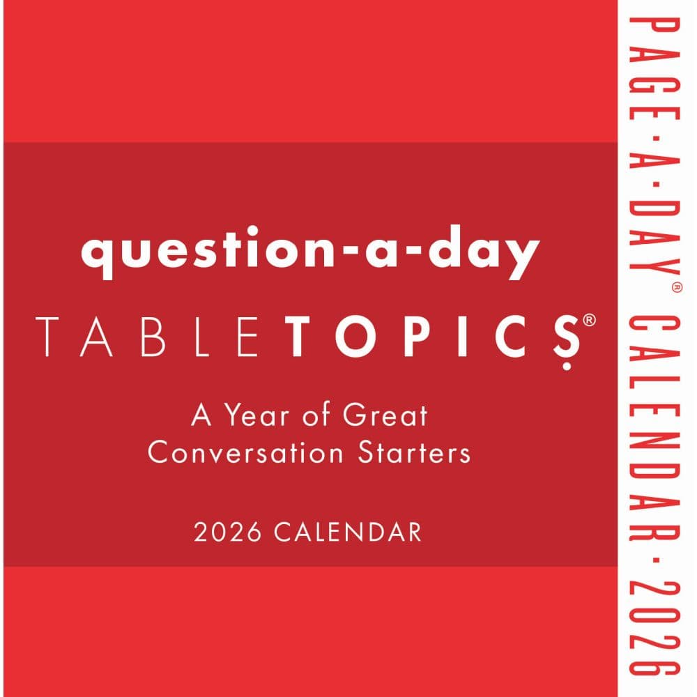 TableTopics Question Page-A-Day 2026 Desk Calendar Fourth Alternate Image