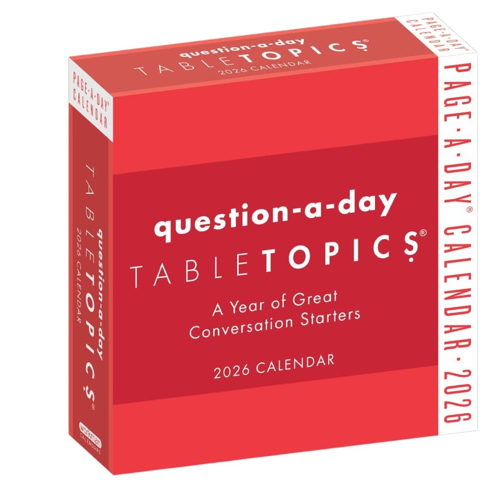 TableTopics Question Page-A-Day 2026 Desk Calendar Main Product Image